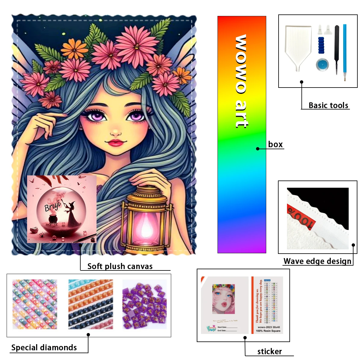 【Bruji_ Diamond Art… - image