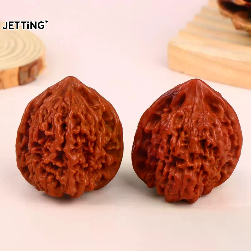 Wenwan Walnuts Walnut King Yong Kirin Pattern Official Hat Four-Tiered Lion Head Fine Pairing High Polished Decor Gifts