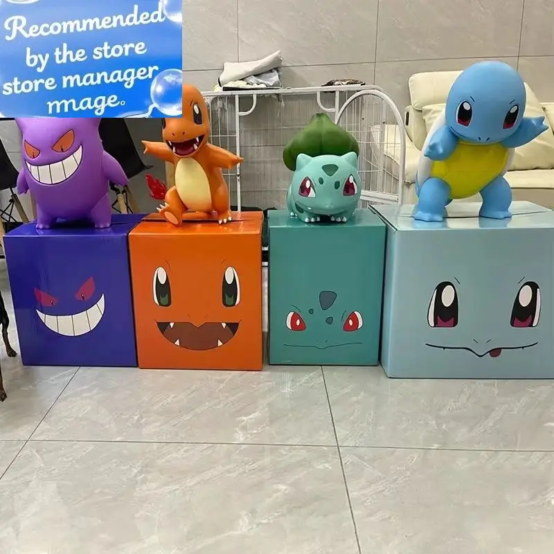 

Большая фигурка Pokemon 1:1, Чармандер Иви Ибрагимович Porkby Squirtle Raichu, модель куклы, орнамент, фигурка, игрушка-сюрприз, подарки