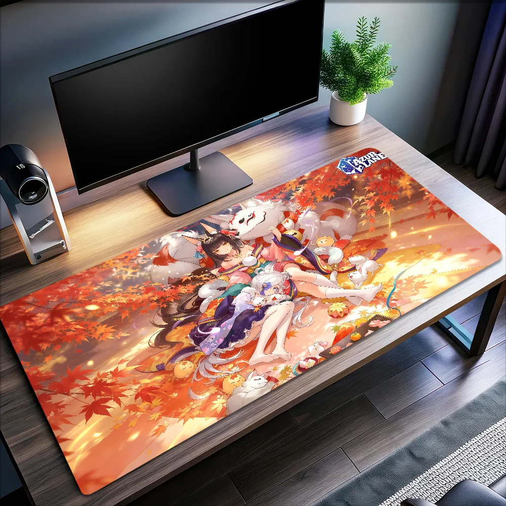 Mouse Pad Shooting A-Azur Game Girl Non-slip Lockedge Lane Office Student Gaming Thickened Large Writing Cushion MousePad