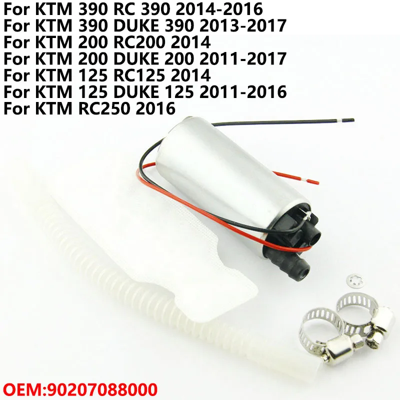 

Бензиновый топливный насос мотоцикла для KTM 390 RC 2014-2016 200 RC200 125 DUKE RC125 RC250 90207088000 Прочные аксессуары для мотоциклов