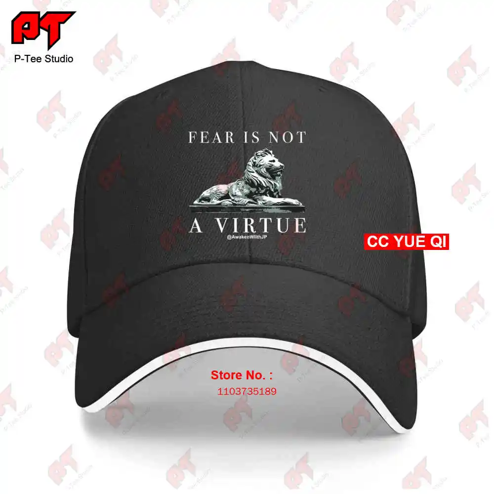 Fear Is Not A Virtue Men’S Apparel Baseball Caps Truck Cap BSKA