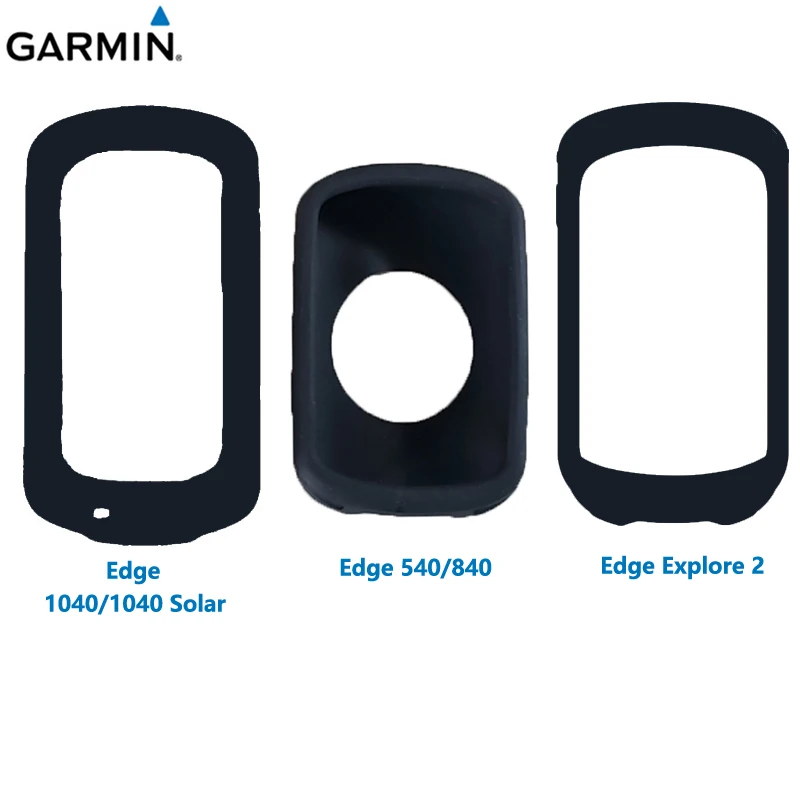 3 IN 1 Screen Protector and Silicone Case for Garmin Edge 840 540 530 1040 1030 130 520 Plus 810 Explore GPS Screen Protector