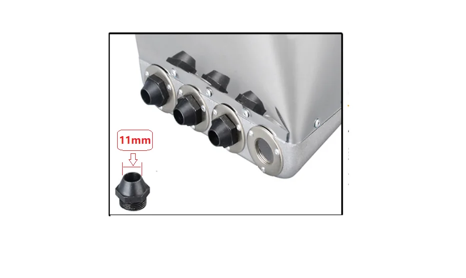4 Pieces Cement Stucco Sprayer Nozzles Accs Plastering Tool Replacements W/Gaskets Needles Set Plaster Sprayer 10mm for Ceilings