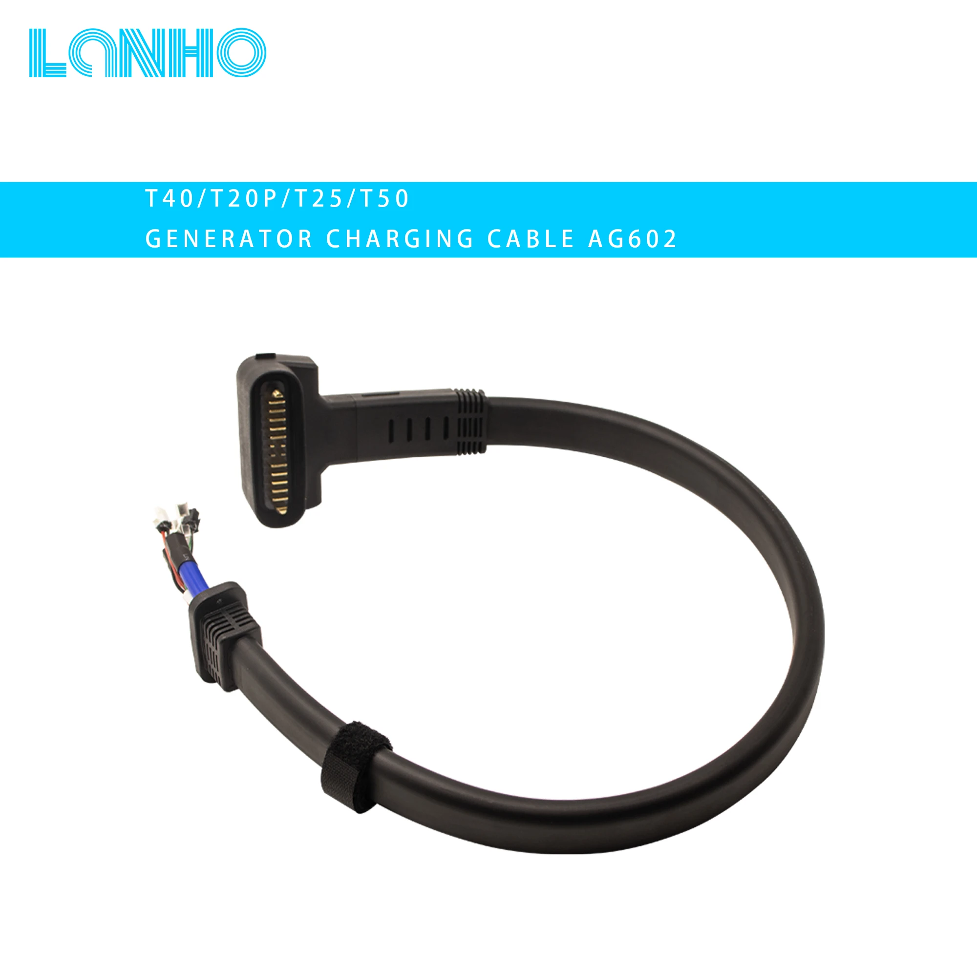 

For DJI T50 T25 Generator Cable T40 T20P Charger Output Cable AG602 Plant Protection Drone Accessories