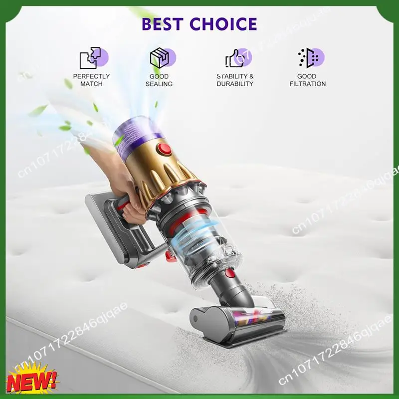 

Сменная мусорная корзина и фильтр A48I для Dyson V10 Slim V12, цифровой тонкий пылесос, аксессуары, пылесборник с фиксированным уплотнением сверху