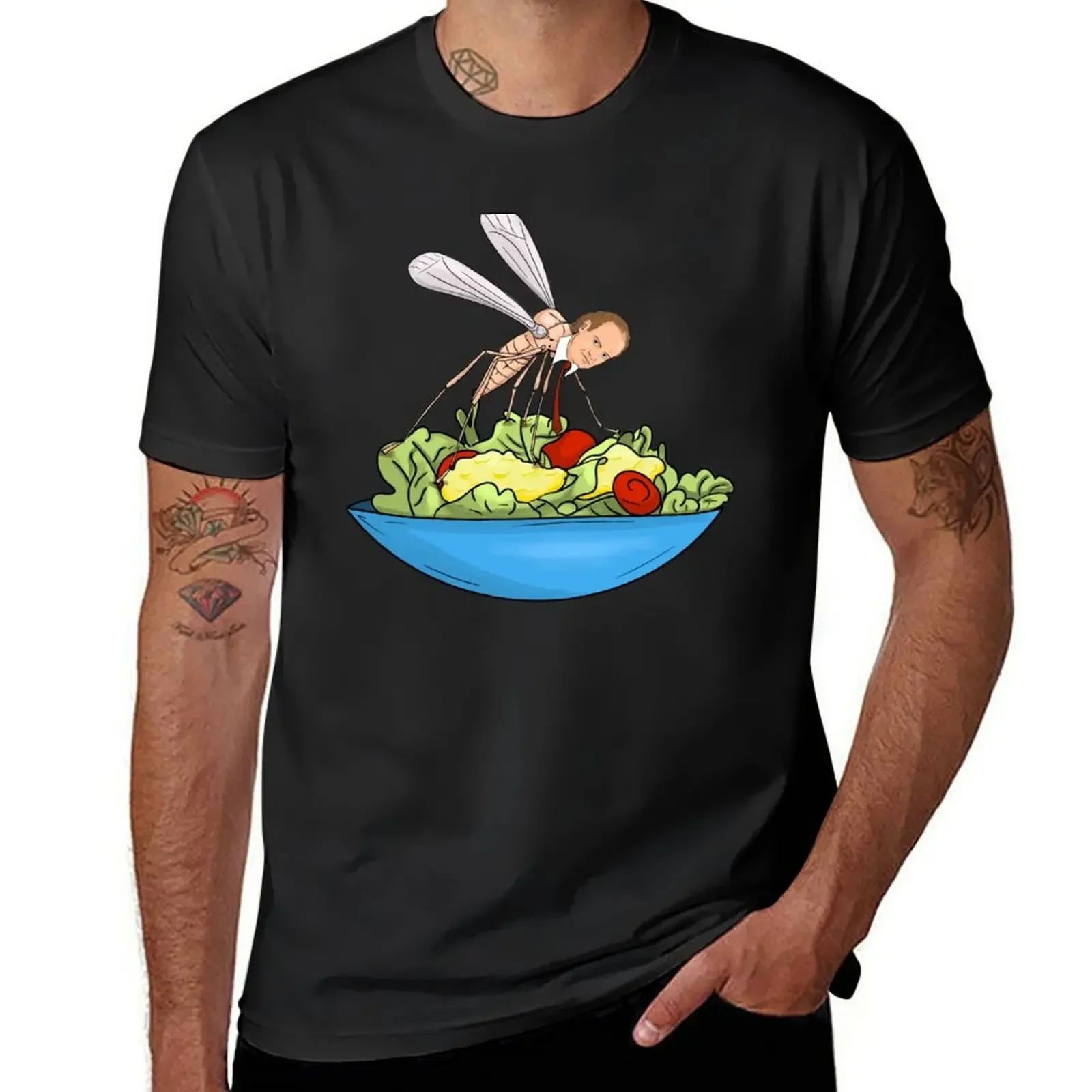 Frasier Crane Fly on Tossed Salad and Scrambled Egg T-Shirt anime t shirts summer tops shirts graphic tee men