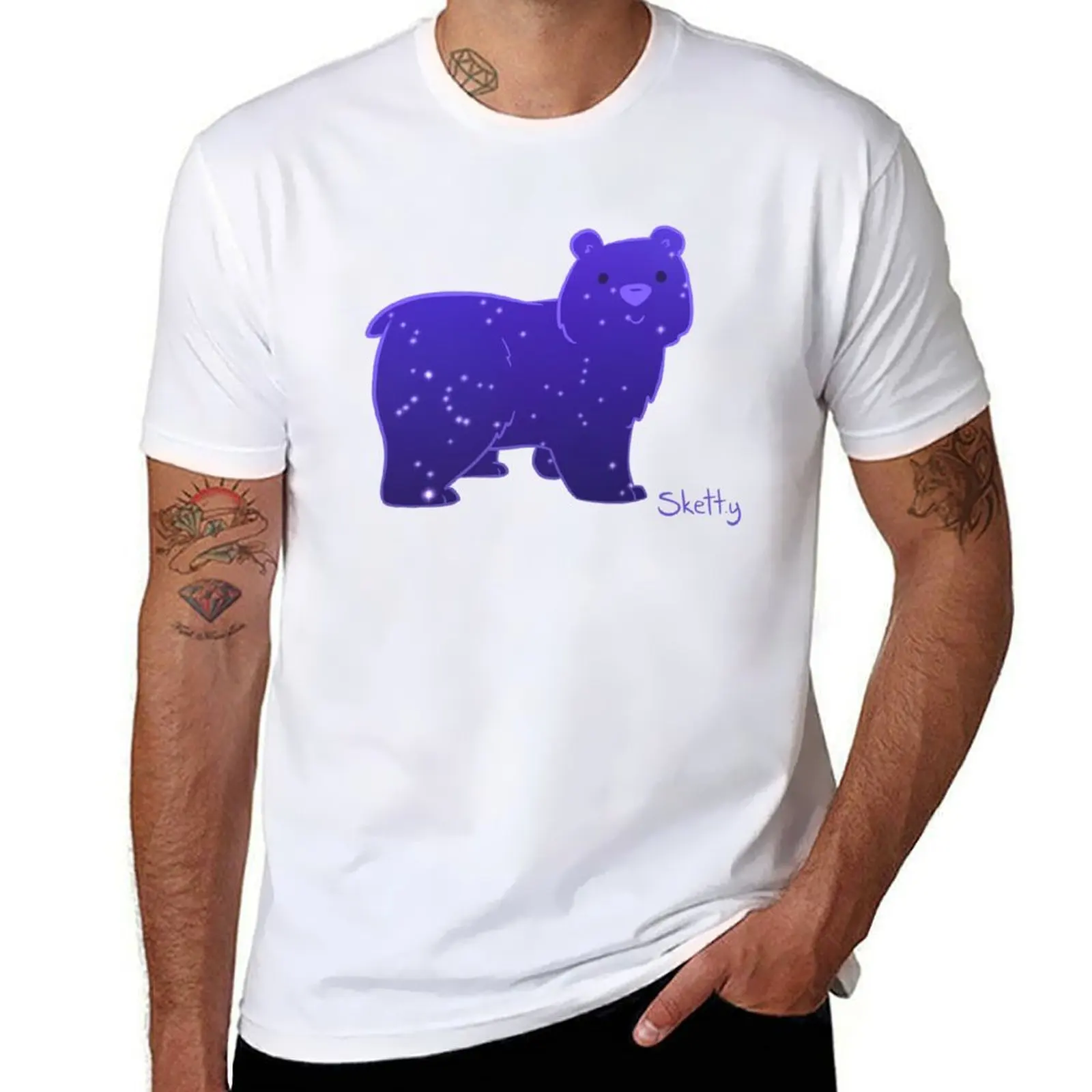 

Ursa Major T-Shirt man t shirt designer t shirts cotton 100% T-Shirt
