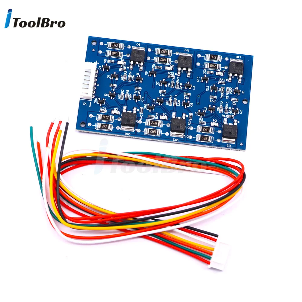 2.7V/16V LTO 6S Balance Board Equalization Circuit Lithium Titanate Battery/Super Farad Capacitor Protection Board