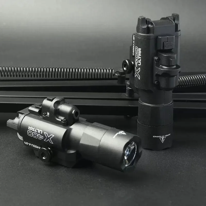 X400 Ultra Decorative Light Accessory, Nylon Under‑mount Torch with Stand‑alone Switch for Hobby Display Model