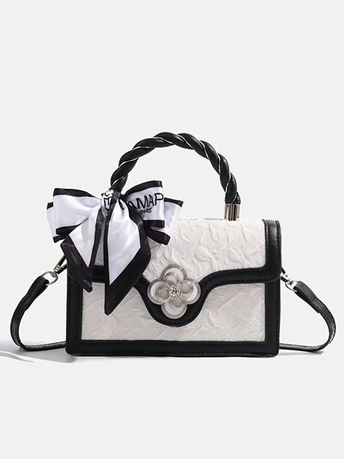 

Retro Square Mini Bag Unique Design Multi-Match Crossbody Bag For Women Casual Tote Handbag For Commuting