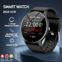 SmartWatch 2026 ZL02 Original de fábrica mujeres hombres pantalla completamente táctil Bluetooth 5,2 llamada GPS impermeable rastreador de actividad/deporte nuevo