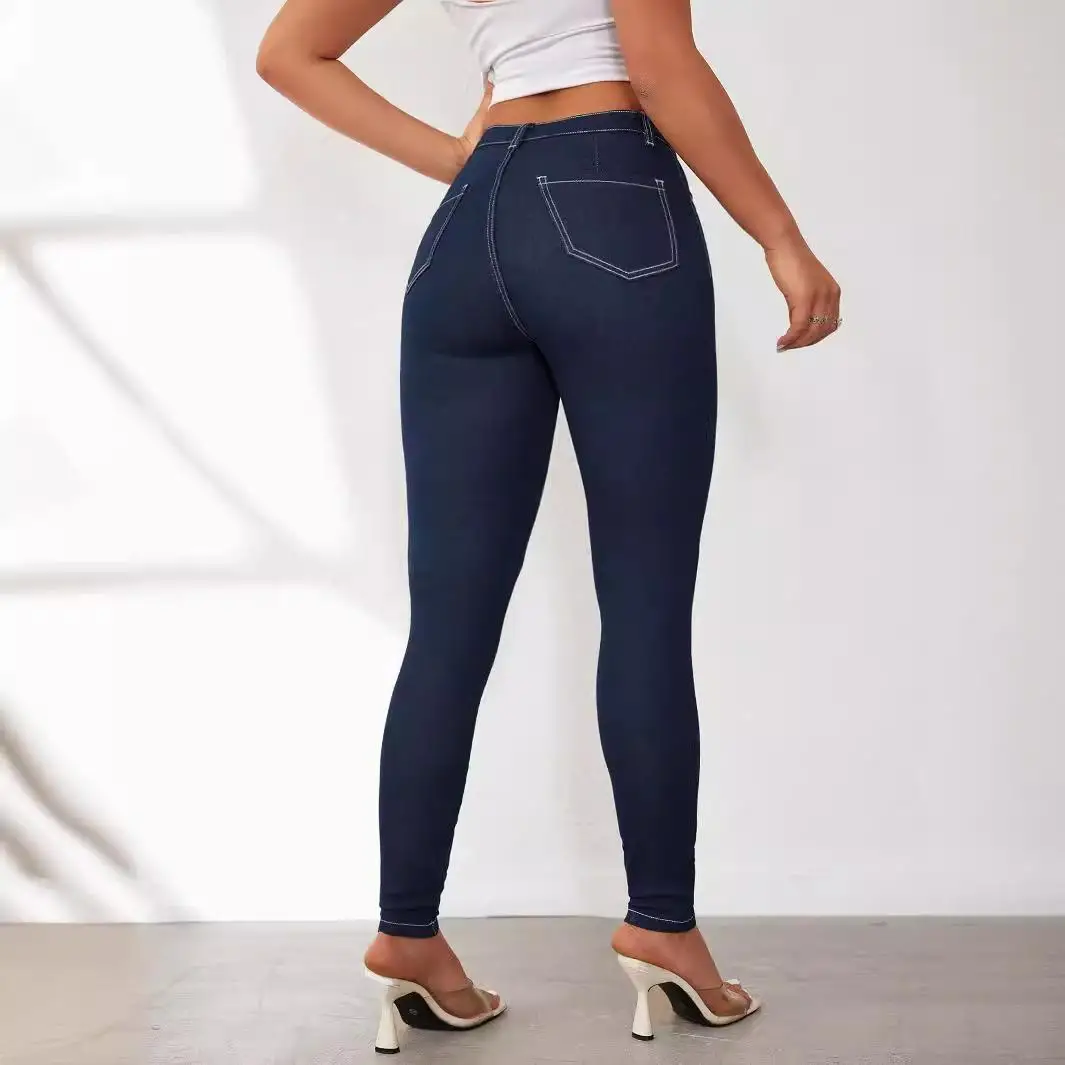 High Waist Slimming Fitting Bootcut Jeans Women's Summer 2024 plus Size Tummy Control Stretch Denim Pants High Elasticity