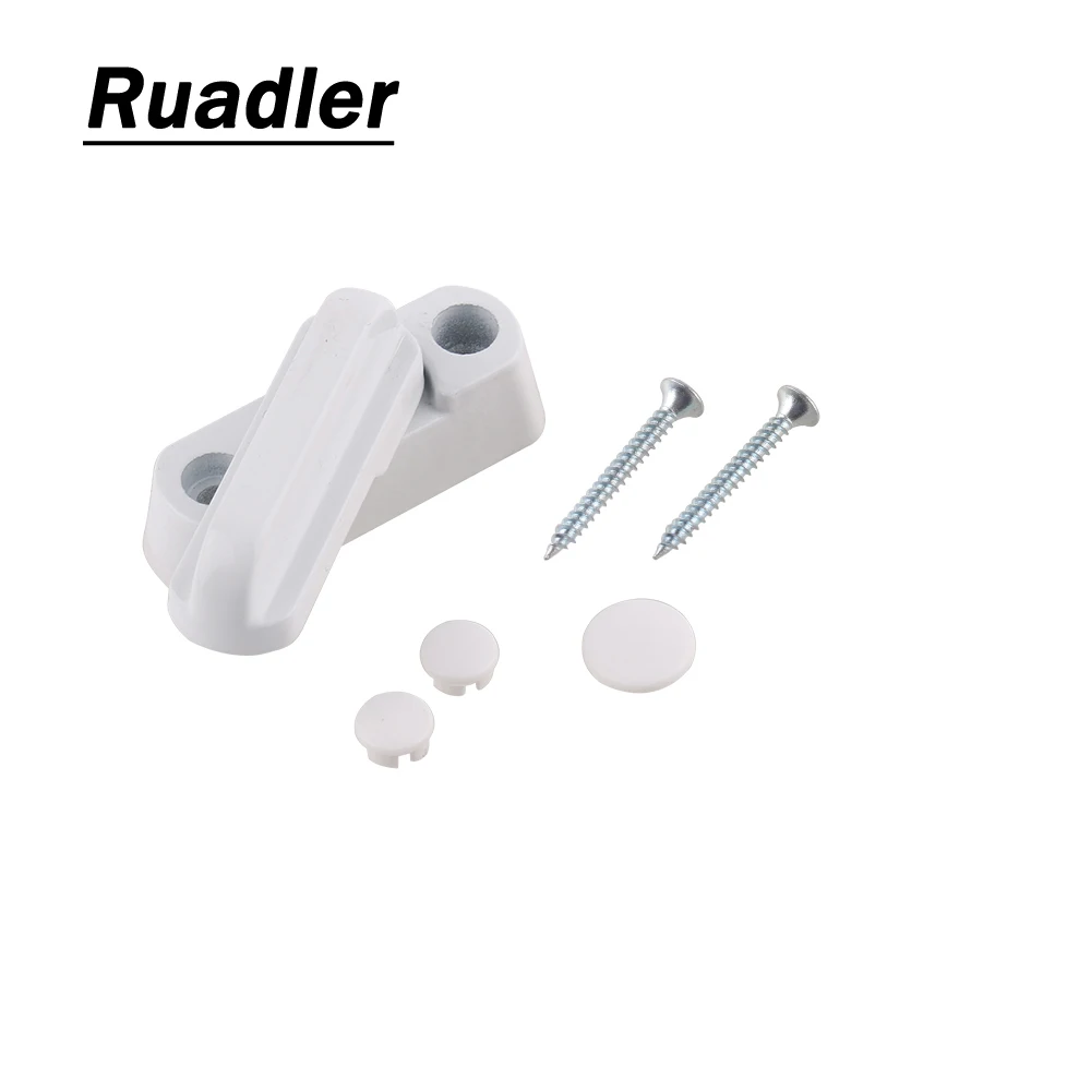 High quality Aluminium alloy T-lock, steel flat open doors and windows locks Replacement Security UPVC Window Door  Sash lock