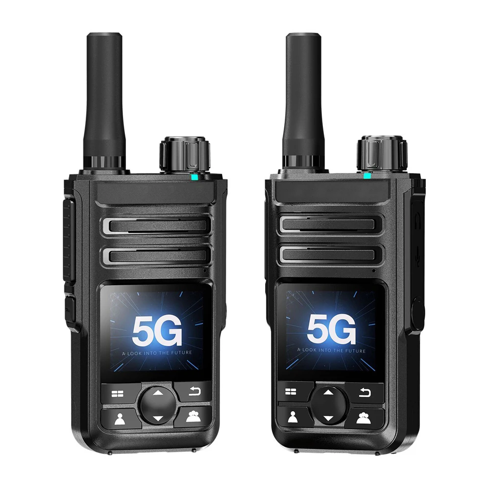 2 uds 4G Walkie Talkie ML-G83 Walkie Talkie de larga distancia Radio Sim batería de larga duración bajo consumo de energía alto volumen