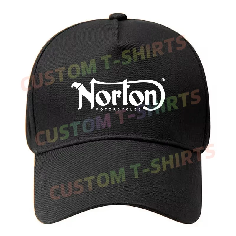 

Black Cap Norton Motorcycle Baseball Cap Snapback Caps Casquette Hats Fitted Casual Gorras Hip Hop Dad Hats Unisex