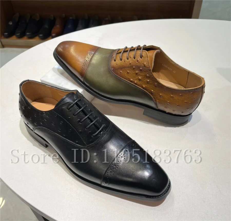 Men's Genuine Leather Formal D - Men'S Formal Office Wear Shoes ulasan dan harga