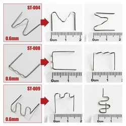0.6mm 0.8mm Stainless Steel Welding Wires Hot Stapler Staples Car Bumper Plastic Welder Automotive Repair Kit