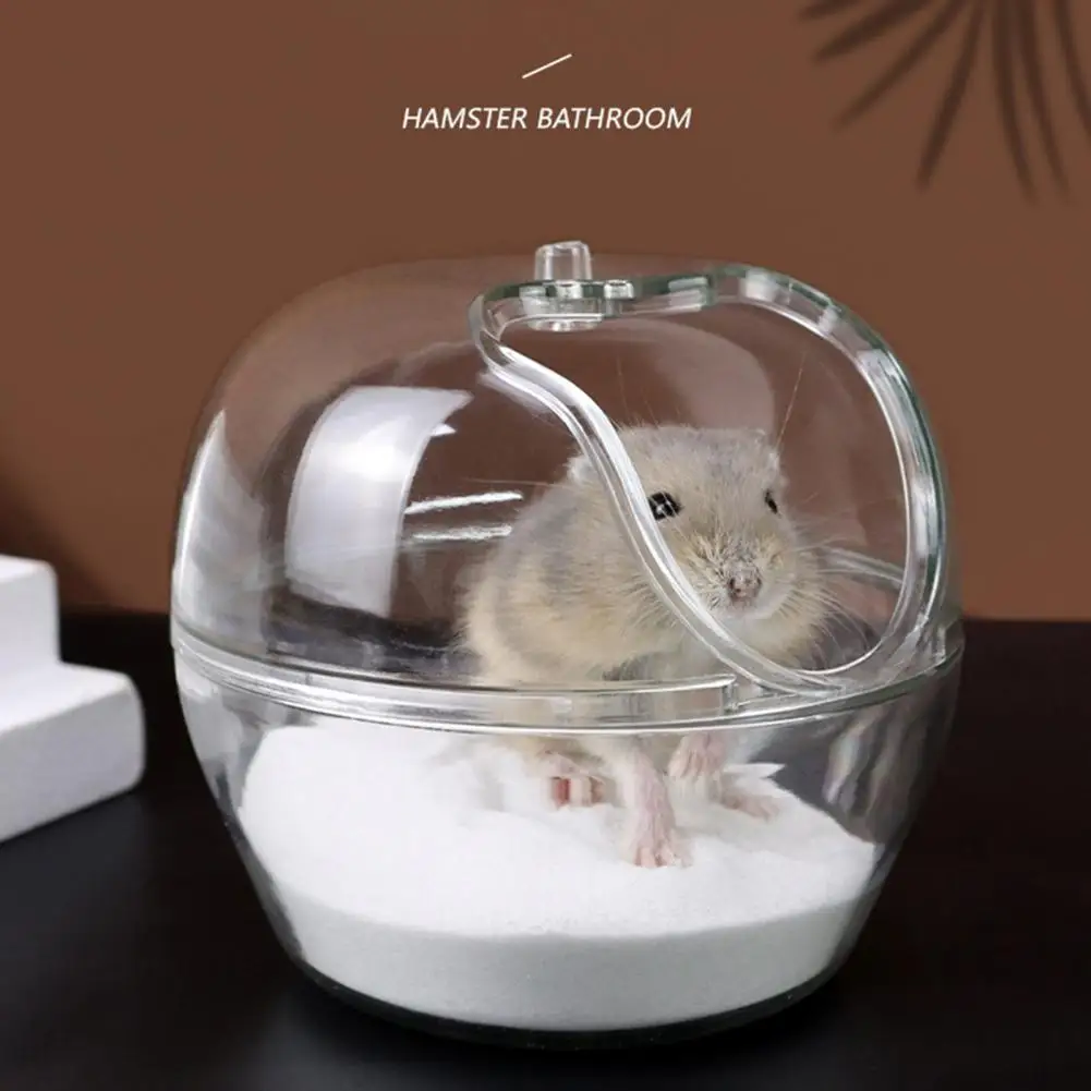 

Large Space Thickening Hamster Bathtub Rodent Bathroom Cage Accessories