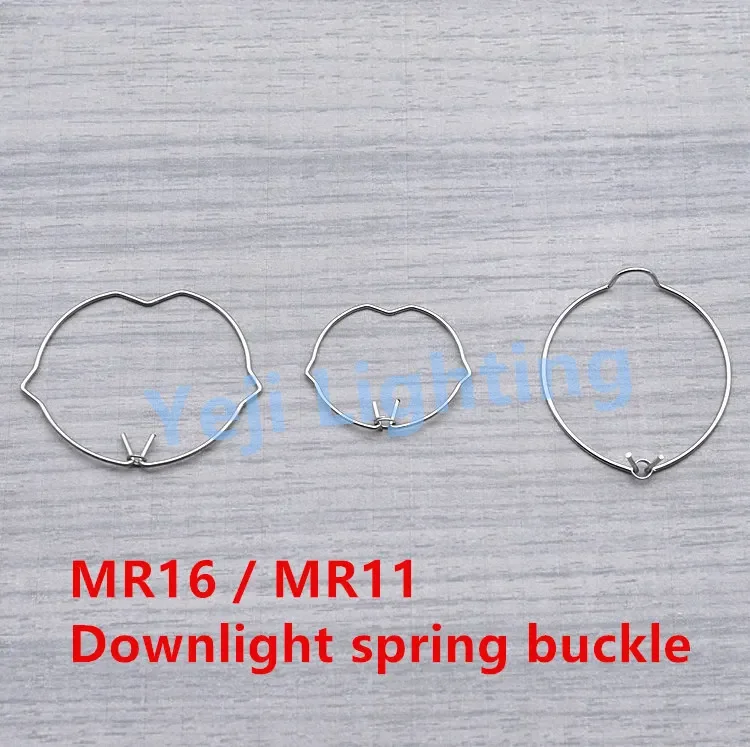 MR16 MR11 lamp cup spring clip Circular round for downlight Spotlight Fixed clip lighting accessories diy