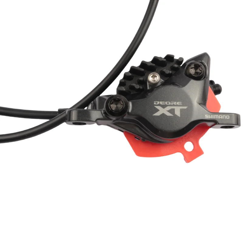 Shimano DEORE XT M8200 Bremse hydraulische Scheibenbremse 2-Kolben M8220 4 Kolben MTB mit J05A ICE-TECH Harzpolster Fahrradteile – Detail 7