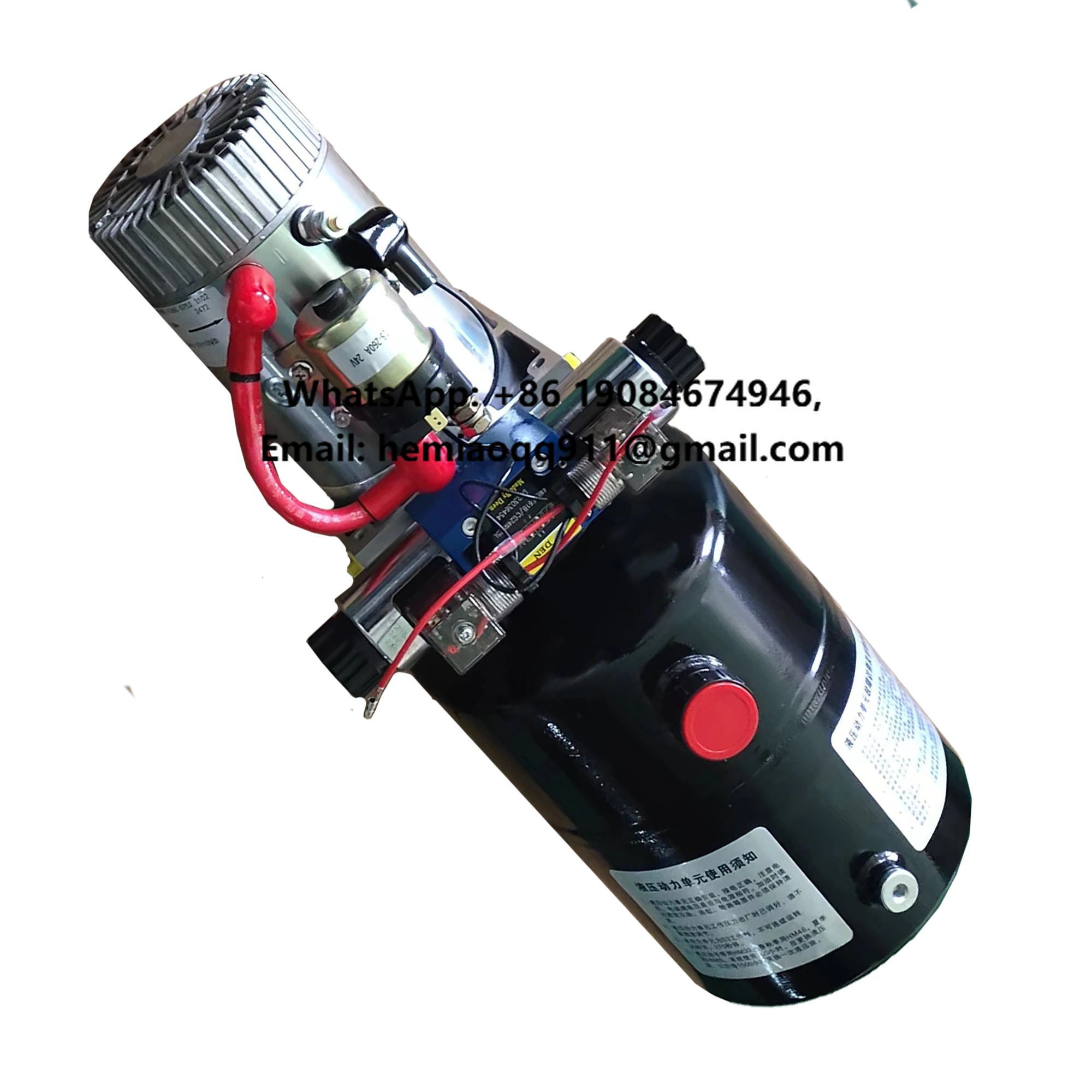 Hydraulic Power Unit Packs DC Hydraulic Pump Double Acting for Boat Steering Pallet Tow Truck Lifting Platform Work Vehicle