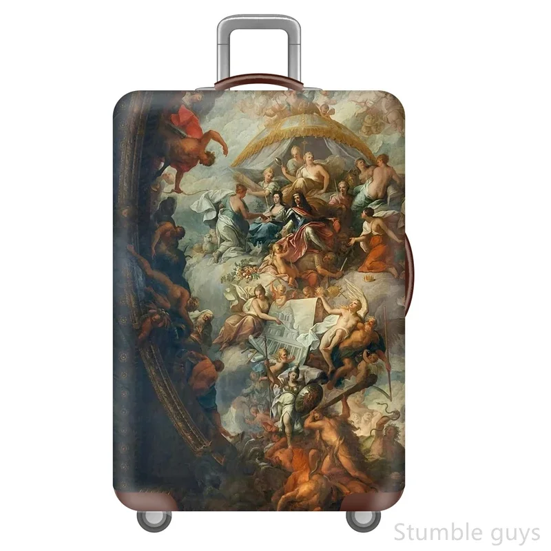 

Прочный эластичный защитный чехол для багажа, защита от пыли, надежный, подходит для чемоданов от 18 до 32 дюймов.