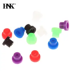 100pcs/lot T Shape Tattoo Machine Rubber Nipple Half Grommets Piston Pin Needle Mat Pad Cushion Pin Cushion