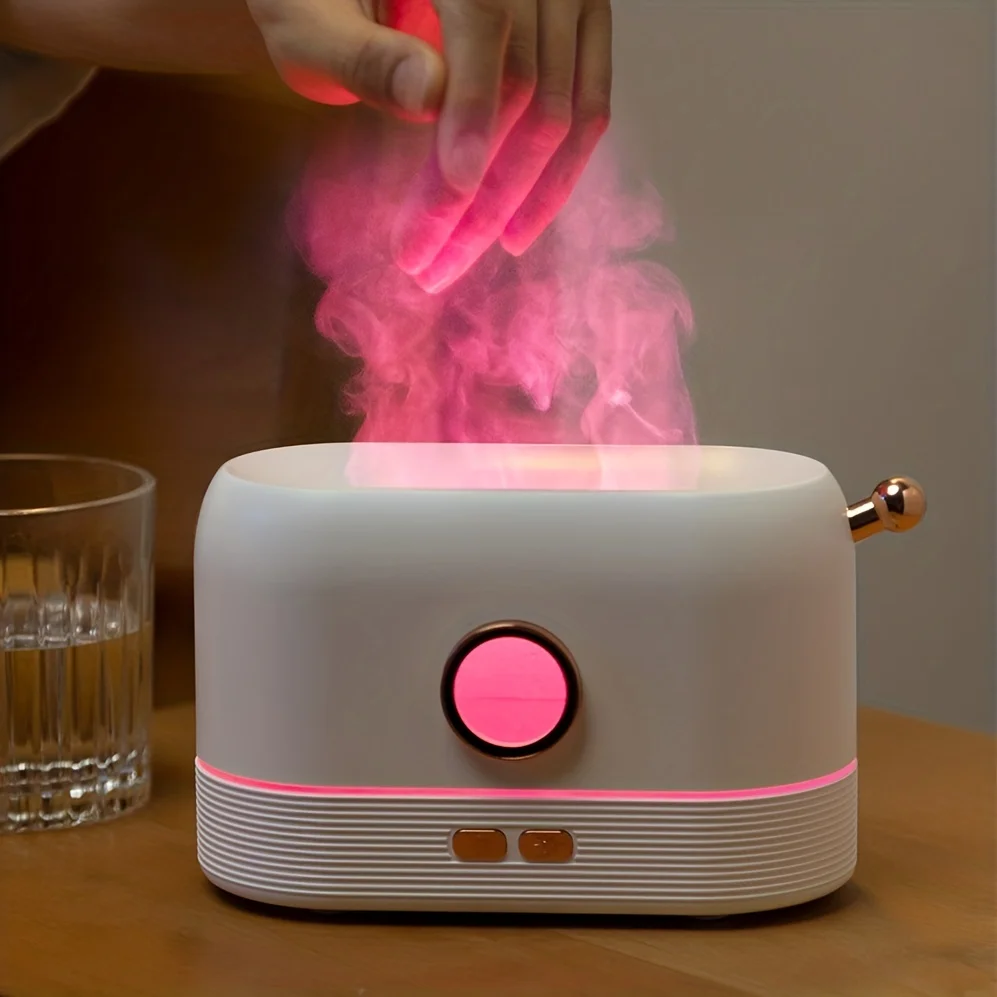 Portable Ultrasonic Aromatherapy Humidifier for Better Sleep and Air Quality