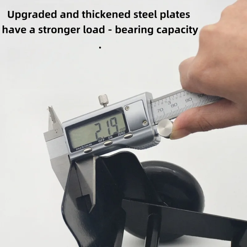 1 قطعة بكرة مقطورة سكوتر متعددة الوظائف، دراجة مسطحة سهلة الحمل، أداة طوارئ لحركة الدراجات النارية والدراجة #4