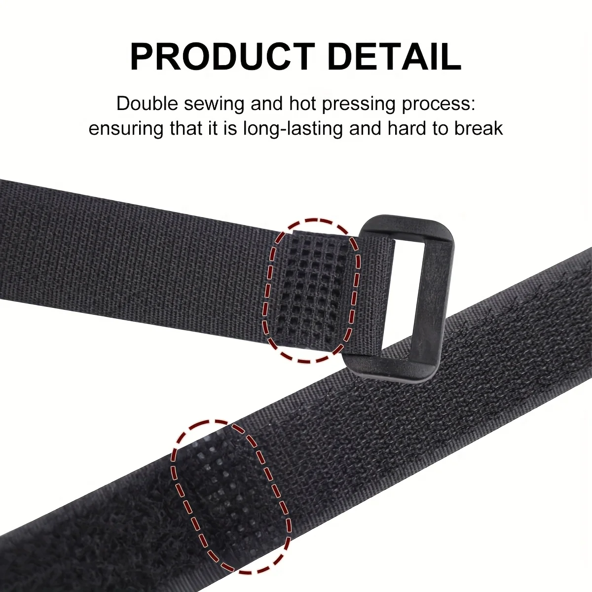 10 قطع/مجموعة أشرطة تثبيت سريعة وربطات كابلات! شريط ربط بخطاف وحلقة مناسب للحفاظ على الكابلات أنيق ونظام #6