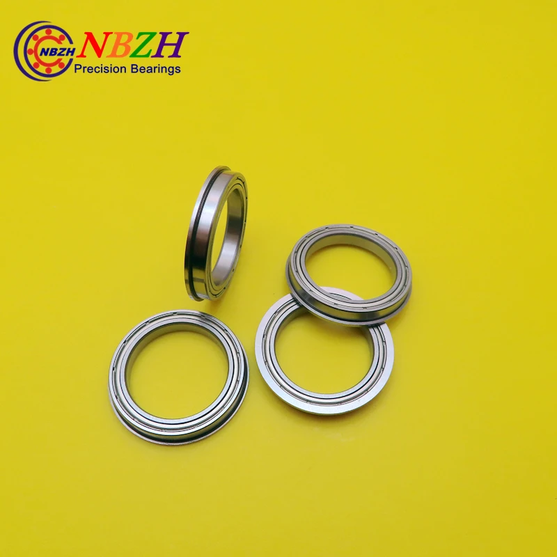 NBZH bearing F6704ZZ  20*27(28.5)*4(0.8)MM Flange Bearings 6704 F6704Z F6704ZZ Chrome Steel Deep Groove Bearing 20*27*4