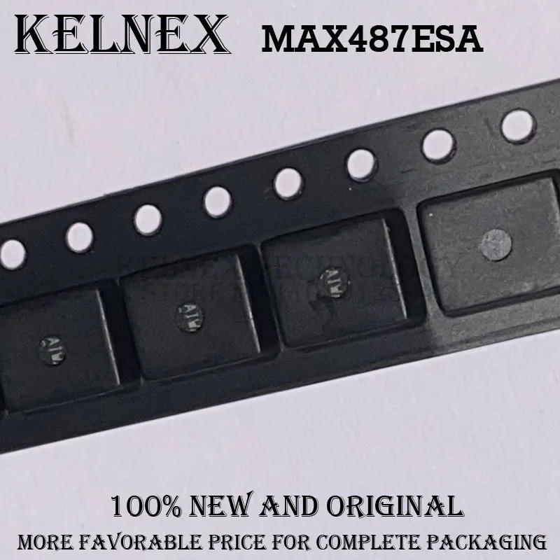 Transceptores MAX488EESA + T, MAX488ECSA + T, MAX488ESA + T, MAX487EESA + T, MAX487ECSA + T, MAX487ESA + T, MAX487ESA + T, 10 PCes