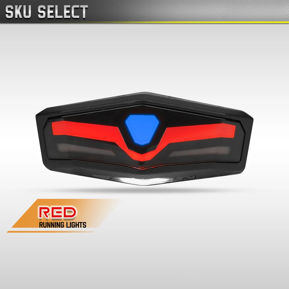 Motorcycle 12V LED Tail lights turn signal For Yamaha TTR250 FZ6S YZ450F MT15 JOGRR NMAX125 YZF600R FZ25 RAPTOR660 YFZ450