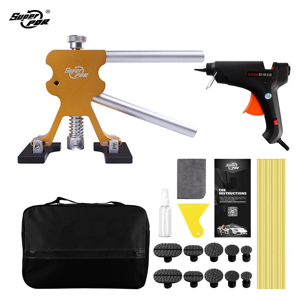 Super PDR Professional Car Dent Puller Remover Automotive Body ventosa strumenti di riparazione senza vernice kit di rimozione per ammaccature per auto