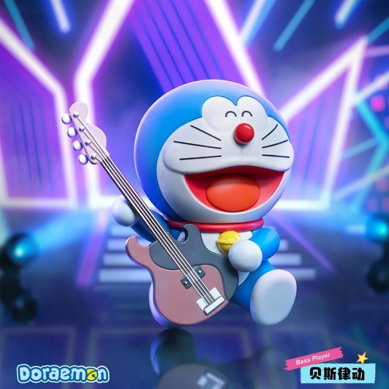 Echt 52 Speelgoed Doraemon Blinde Doos Concert Robot Kat Pop Meisje Speelgoed Figuur Ornament Verjaardagscadeau Speelgoed