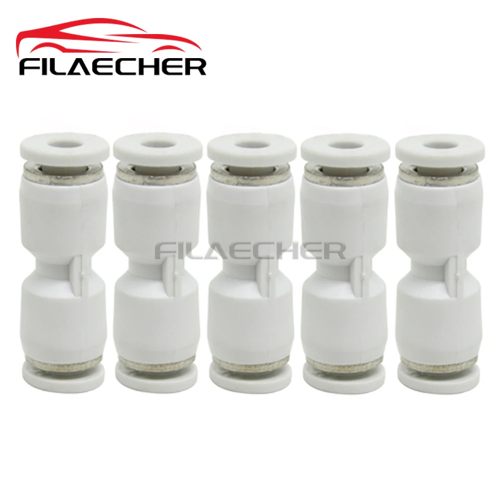 

Plastic Air Fitting 4MM To 4MM F-APU4 High Quality White Accessories