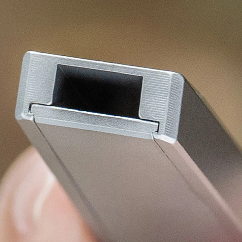 صفارة من التيتانيوم النقي، بدون محامل كروية، خفيفة للغاية، مقاومة للماء والتآكل، إنقاذ في حالات الطوارئ في الهواء الطلق، A1510 #2