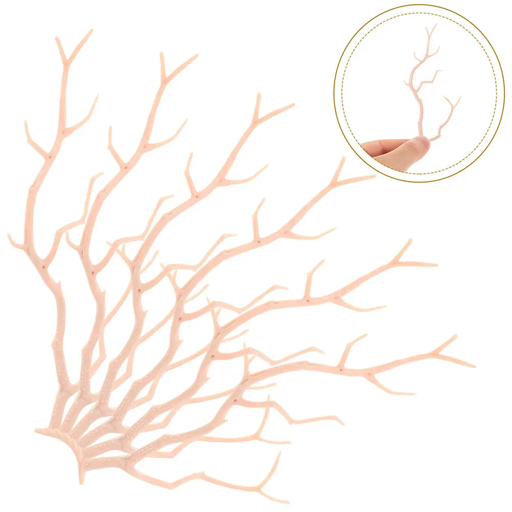 

10pcs Artificial Antler Branches Realistic Fake Tree Stems For Home Office Decor Vase Filler Diy Branch Decoration Simulation