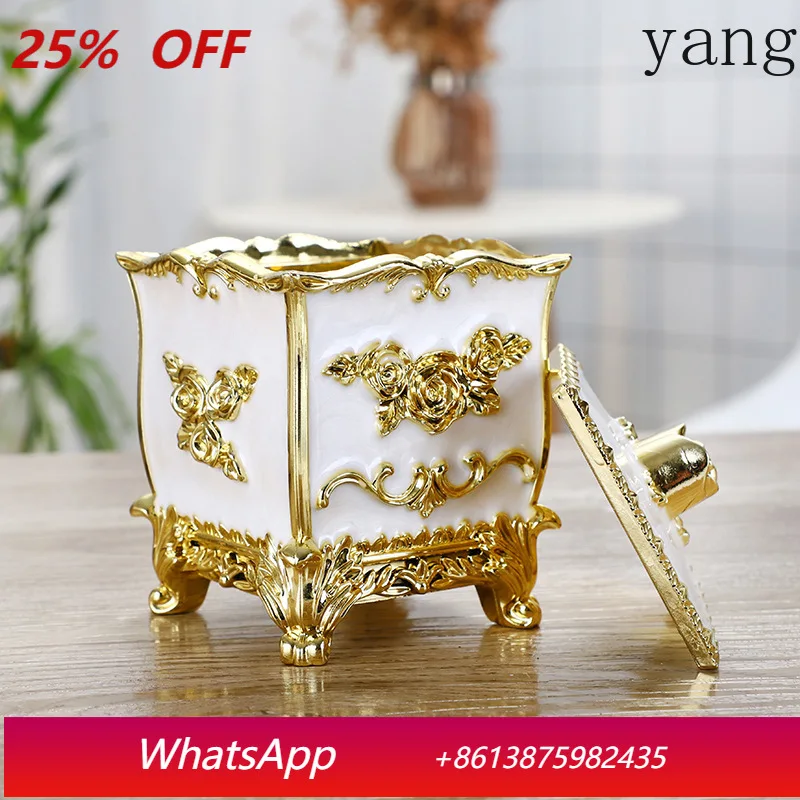 CX acrylic plastic cotton swab box medical cotton storage box furniture decoration