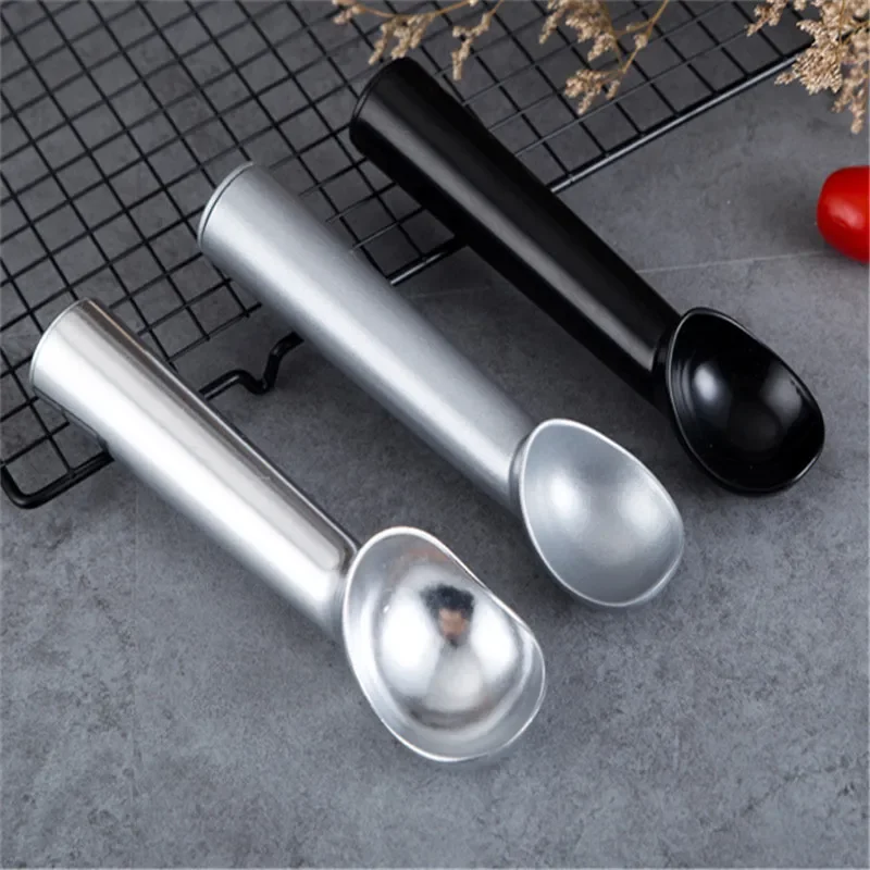 Spoon Portable Aluminum Alloy Non-stick Anti-feeze Ice Cream Baller Stainless Steel Scoop Home Kitchen Tools