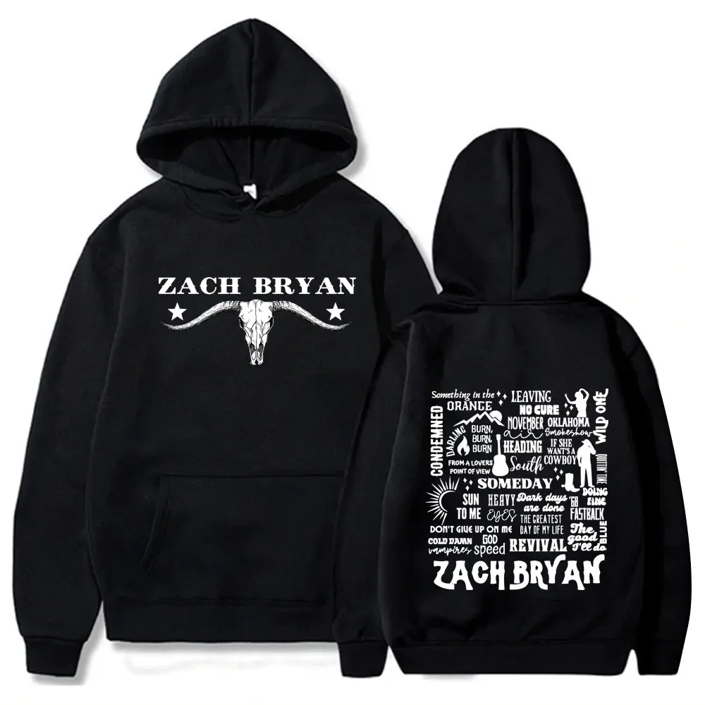 Zach Bryan Hoodie Women Men Hooded Sweatshirt Streetwear Oversized Long Sleeve Fashion Harajuku Pullovers Clothes for Teens