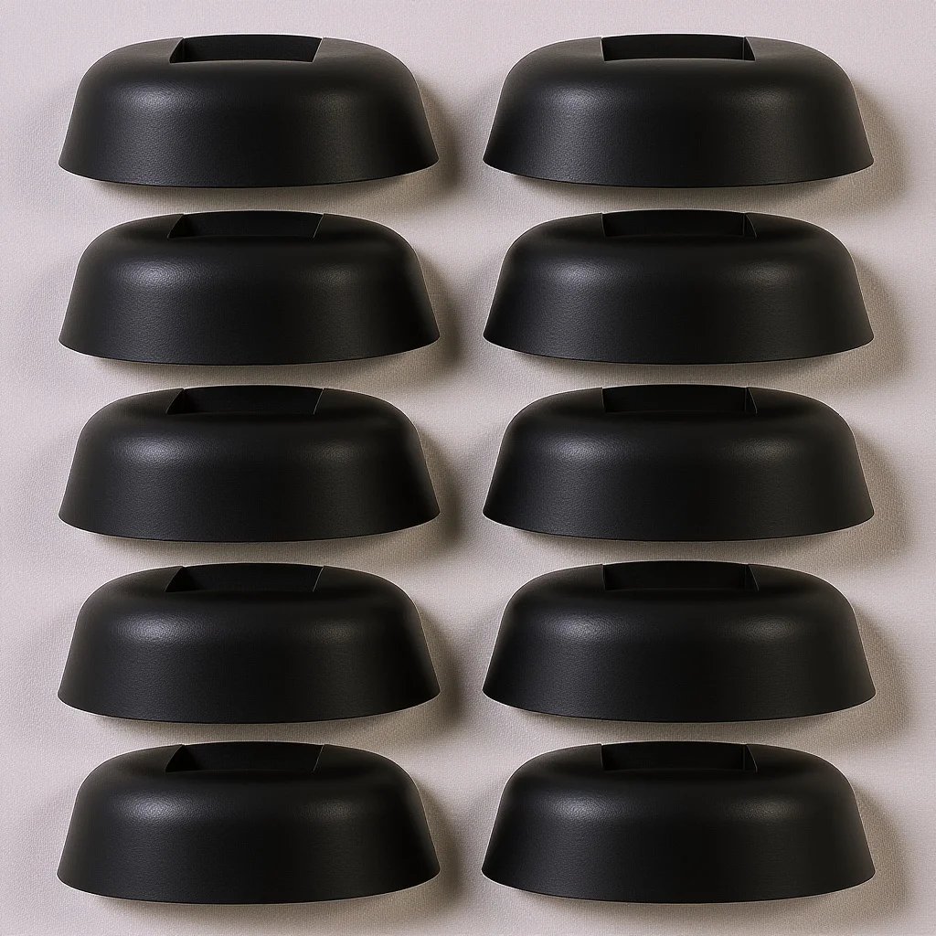 

10Pcs Exquisite Jewelry Rack Bases Plastic Material Simple Durable Counter Display Frame Bases