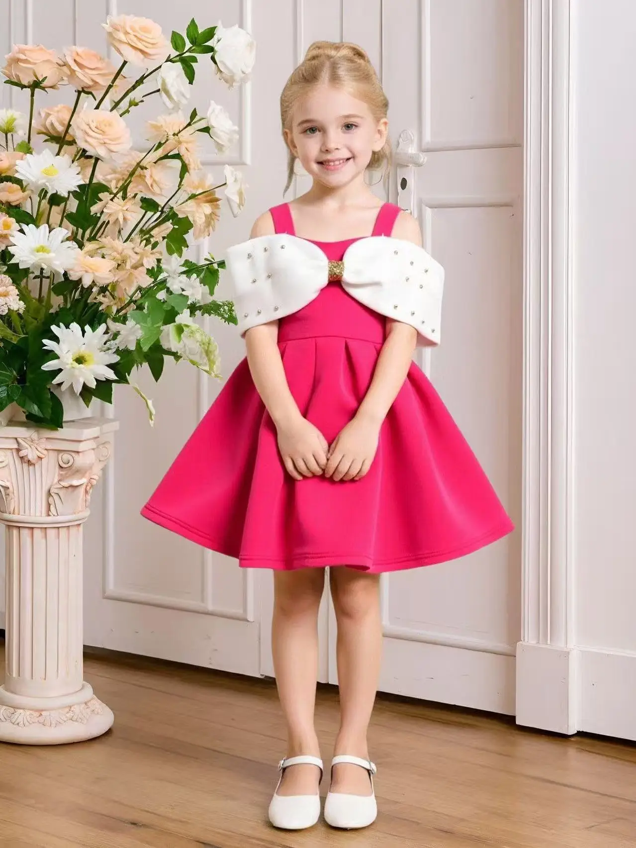 

Fashionable Girls' Dresses Summer New Arrivals Sweet Elegant Piano Performance Gown Princess Dress Hostess Elegant Evening Gown