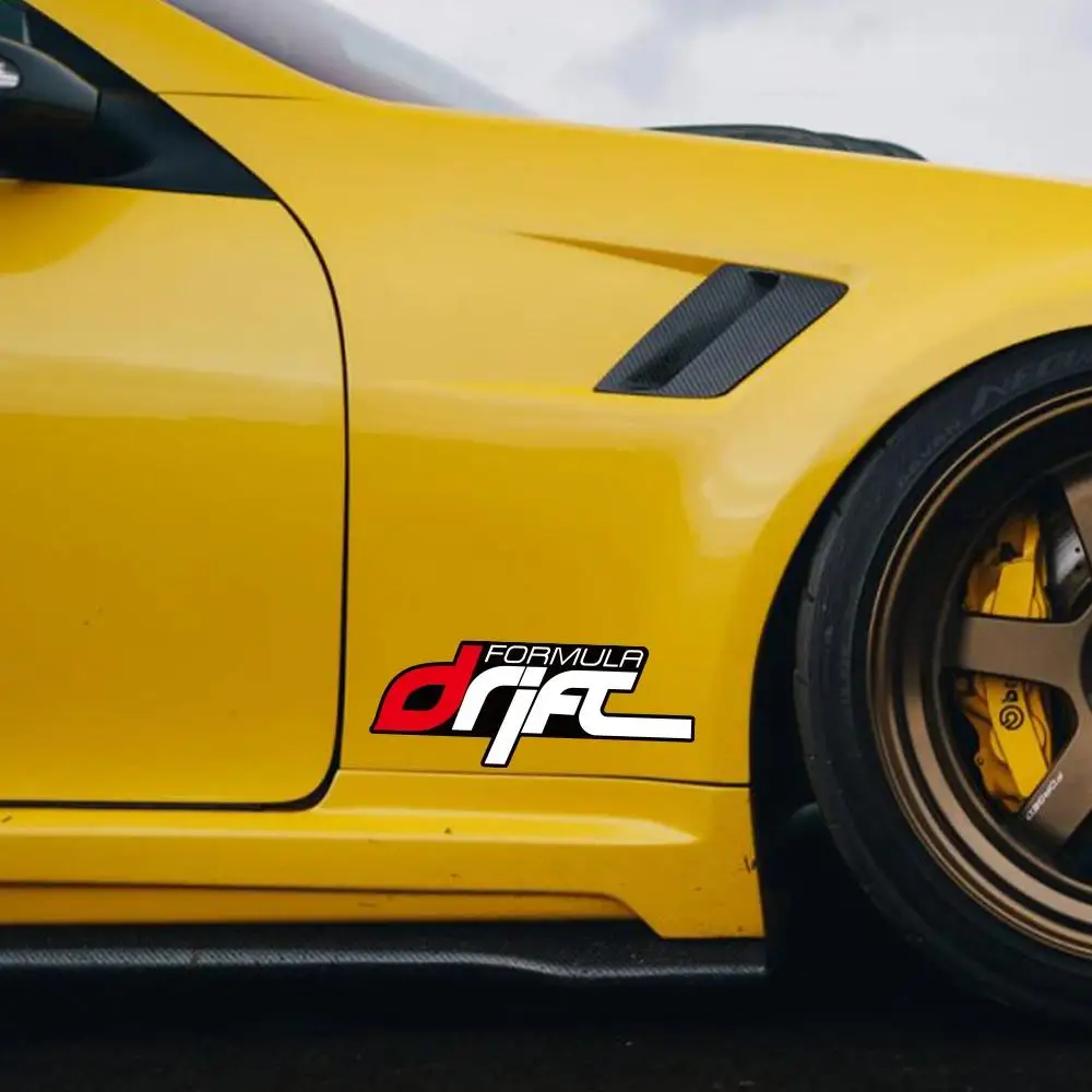 1Pc Formula Drift JDM Racing Sticker Waterproof Vinyl Decal for Car Bumper Rear Window Tuning Decor