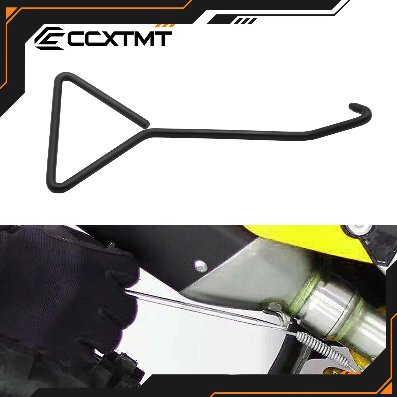 

For KTM Yamaha Kawasaki Honda Husqvarna Tenere Harley Universal Motorcycle ATV Exhaust Spring Hook T Shaped Hook Puller Tool
