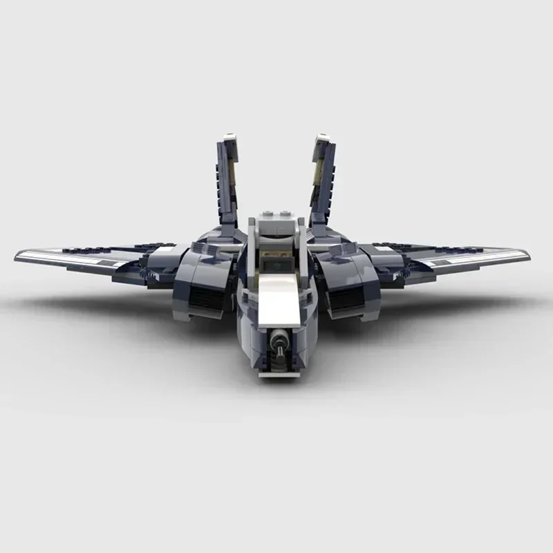 Moc Bouwstenen Militair Model F-14 Mannelijke Kat Vechter Technische Bakstenen DIY Assemblage Constructie Speelgoed Voor Kinderen Vakantiecadeaus