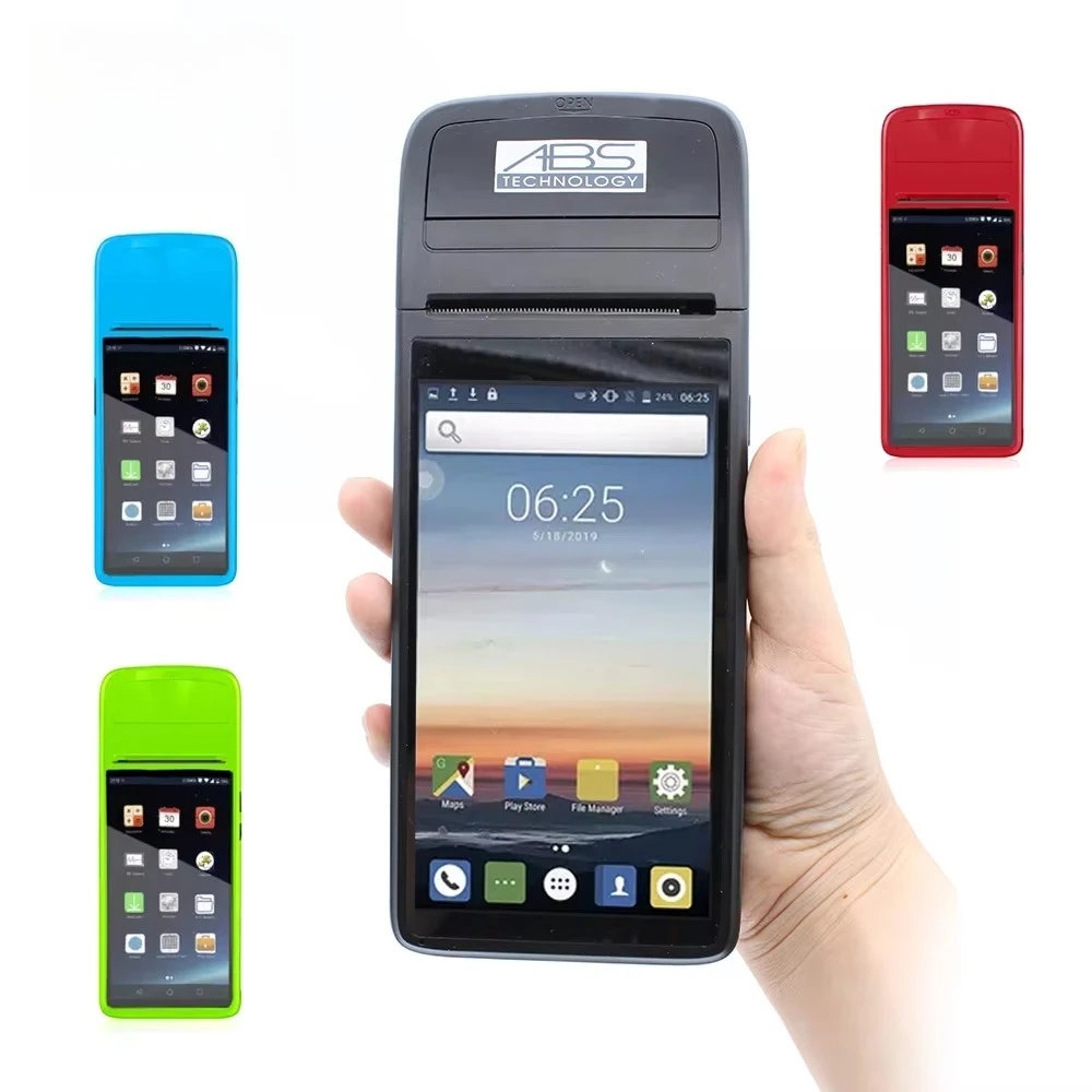 Factory Outlet Smart Payment Pos for Aliexpress, NFC Reader Barcode Scan Android Terminal for Retail