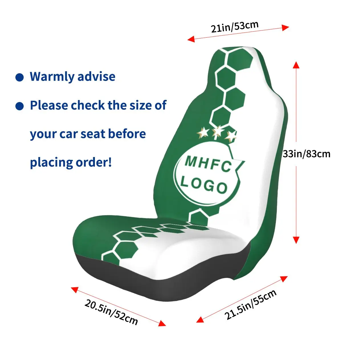 ユニバーサルカーシートカバー,取り外し可能なヘッドレスト,israel,f.c,mhfc,チャンピオン