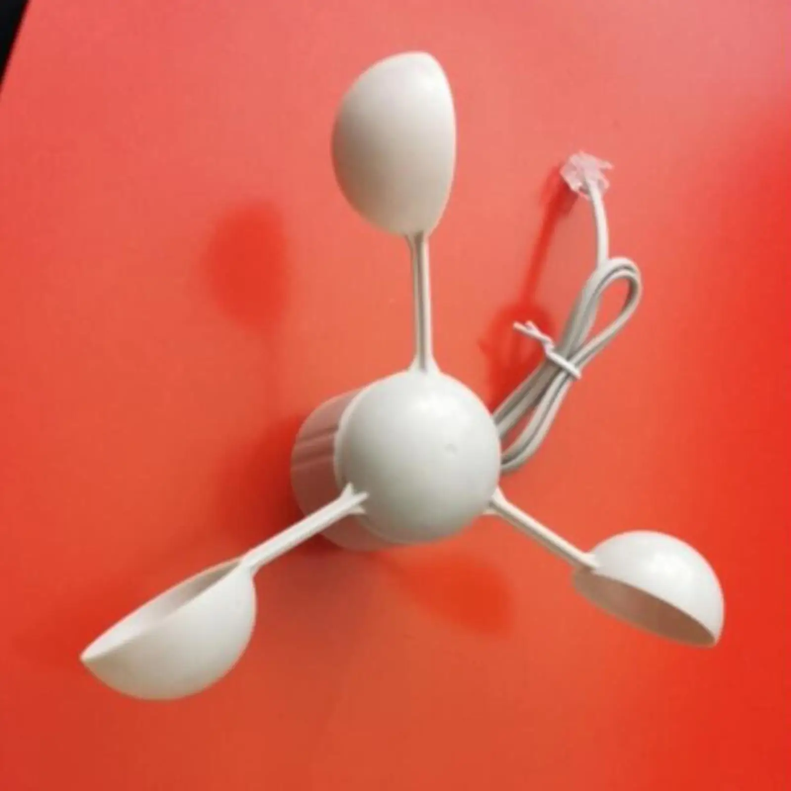 1x Anemometer Meteorological Instrument for Weather Station Measuring Wind Speed
